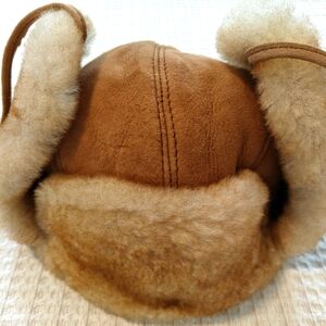 Zavelio Genuine Sheepskin Hat NWT